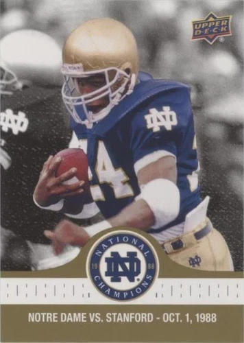 2017 Upper Deck Notre Dame 1988 Championship Mark Green #27