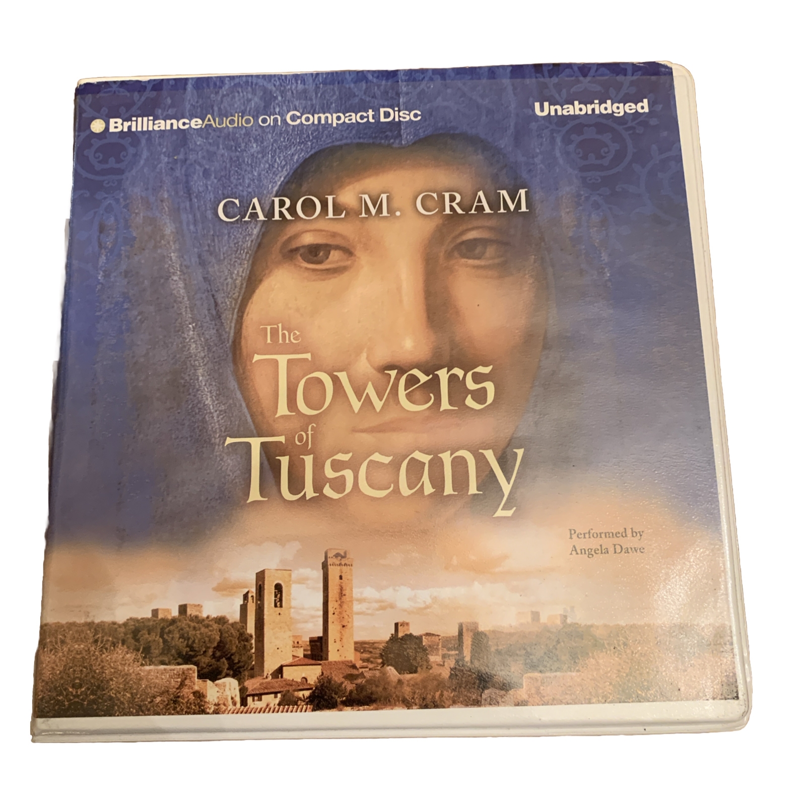 The Towers of Tuscany by Carol M Cram Unabridged Audiobook Angela Case 9CD