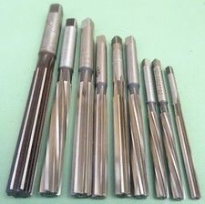 HSS Reibahle Ø 2 2,5 3 4 5 5,5 6 6,7 7 8 9 10 mm Handreibahle D9 E8 F8 H7 H8 K7