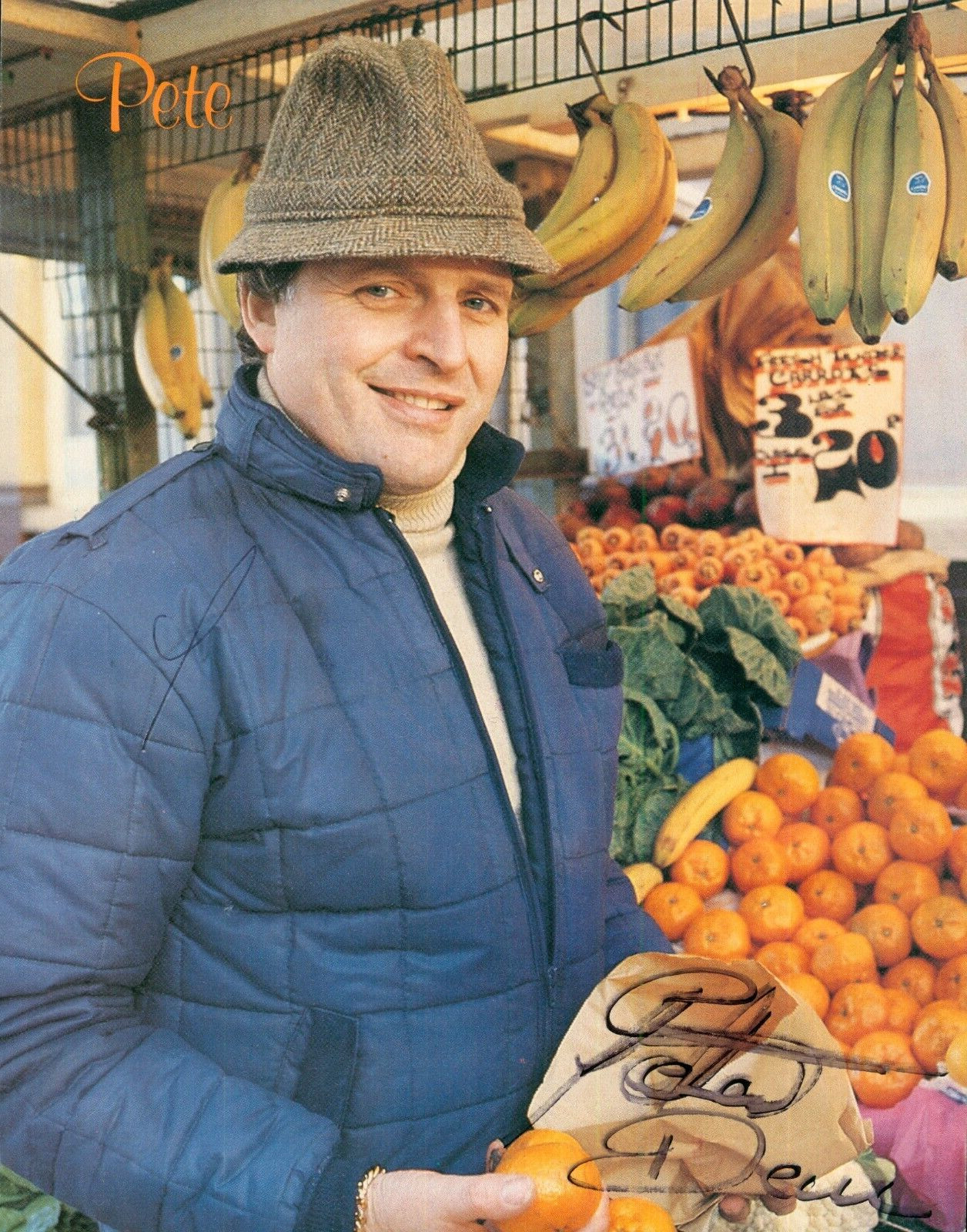 Peter Dean Signed Autograph Original Actor Memorabilia