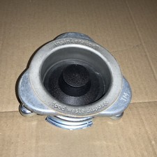 Stainless Insinkerator Food Waste Disposer Sink Collar Flange with Drain Plug
