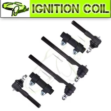 Front Suspension Steering Inner & Outer Tie Rod End For Dodge Ram 1500 2500 3500