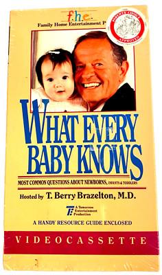 W.E.B.K. Common Questions About Parenting VHS (1992) NEW SEALED WATERMARK