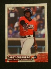 2015 Topps Pro Debut, High Desert Mavericks - GABBY GUERRERO -Dominican Republic
