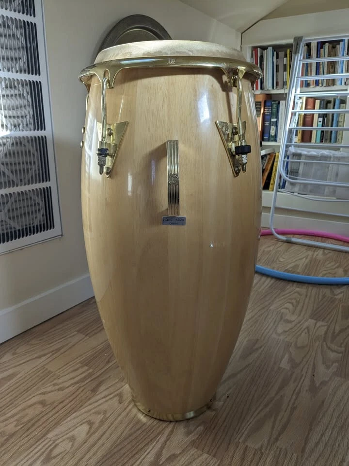 LP Classic Conga, Tumbadora, Quinto | JCR Mule Skins | 3 soportes Gibraltar Foto 3 de 4