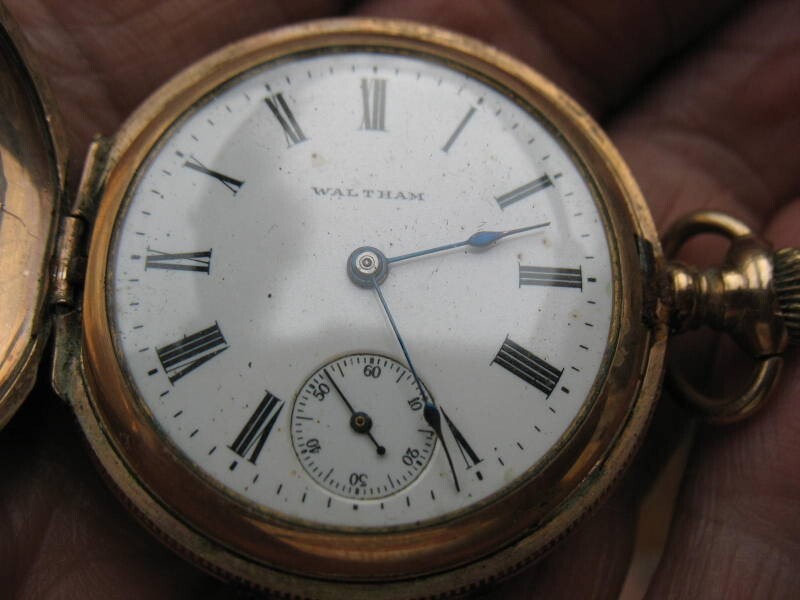 Antique Ladies Waltham Pocket Watch, not working. eBay
