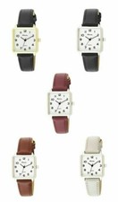 Ladies Rectangular Watch by Ravel Model R0139 Choice of Colours