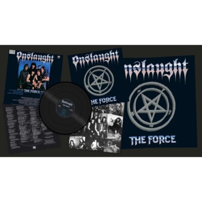 ONSLAUGHT The Force LP discharge Celtic Frost Bolt Thrower Kreator Bathory Death