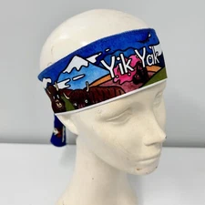 Yik Yak Headband Bandana Novelty Halloween Costume College Hot Air Balloon RARE