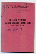 Ministero della difesa - 1952 - fucile mitragliatore Browning (BAR) - cal. 7.62