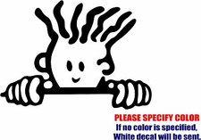 Peeping Fido Didi Graphic Die Cut decal sticker Car Truck Boat Window Bumper 7"