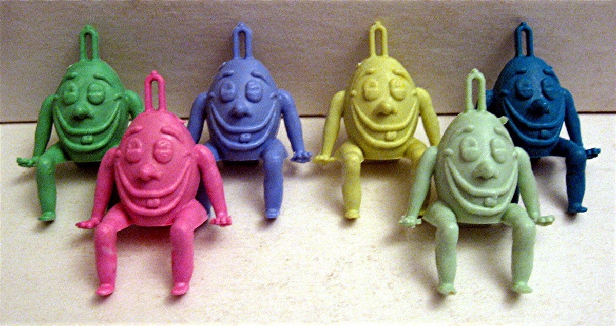 ビンテージ ハンプティダンプティ Vintage 6 Old Humpty Dumpty Lucky Charms Vending Machine Toy