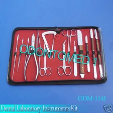 14 Pieces Modeling Dental Laboratory Instruments Kit-ODM-1141
