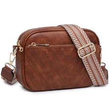 VONMAY Crossbody Purse for Women Quilted Crossbody Bags Vegan Leather Purses ...