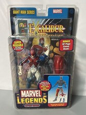 Marvel Legends Captain Britain Figure Giant Man BAF Series 2006 Toy Biz NEW