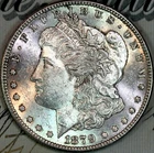 1879-S REV 78 SOLID+ GEM BU MS MORGAN SILVER DOLLAR DC123 FROM HOARD