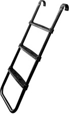Trampoline Ladder, Universal Trampoline Ladder Accessories 3-Step Ladder Skid...