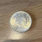 1924 Peace Dollar $1 Silver Coin Circulated Business Strike Uncertified KM#150