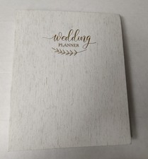 The Wedding Planner and Organizer Notebook  Hardcover new