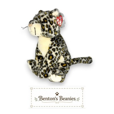 Sneaky the Leopard Beanie Buddies | Mint Tag