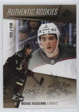 2023 Upper Deck SP Game Used Authentic Rookies Gold /118 Michael Kesselring c7o