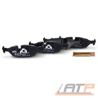 Satz BremsbelÄGe BremsklÖTze Hinten FÜR BMW 3-ER E30 316-325