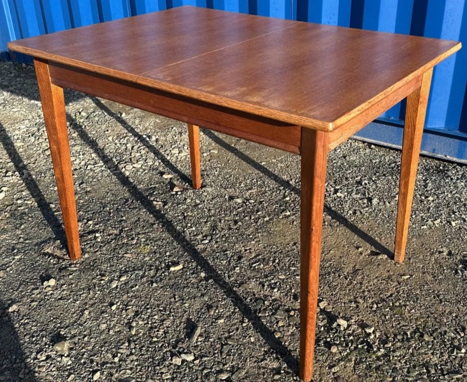 Teak Extending Dining Table Vintage Retro Mid Century 60's FREE Fast Delivery 🚚 - Image 2 of 4