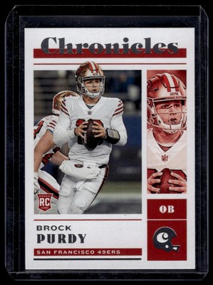 2022 Panini Chronicles #41 Brock Purdy Rookie