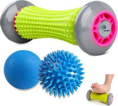 Fußmassagegerät mit Noppen Igelball für Plantarfasziitis Schmerzbehandlung