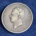 Photo of a 1825 Great Britain Half Crown (1816-1837) from an eBay listing that sold on Jun 10, 2026