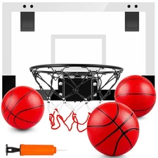 Indoor Basketball Hoop Boys Gifts for Teens and Adults Door Room Basketball H...