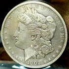 1902 P Morgan Silver Dollar - Philadelphia