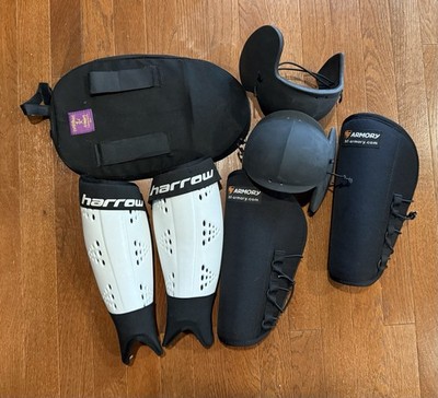 HEMA Historical Fencing Protective Gear Knees Shins Back of Head Forearm Bundle