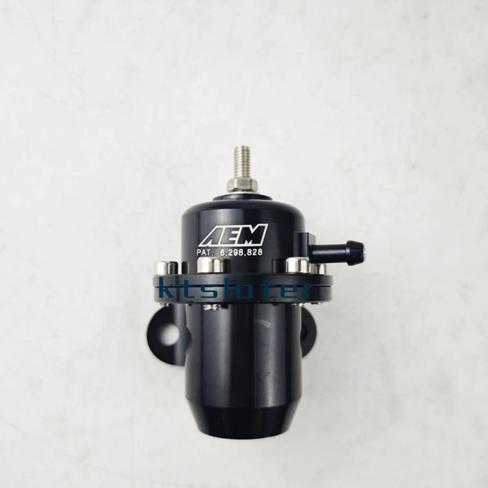 AEM Fuel Pressure Regulator 25-300BK for Honda Civic 1.6L Acura Integra 1.8L NEW Foto 4 de 4