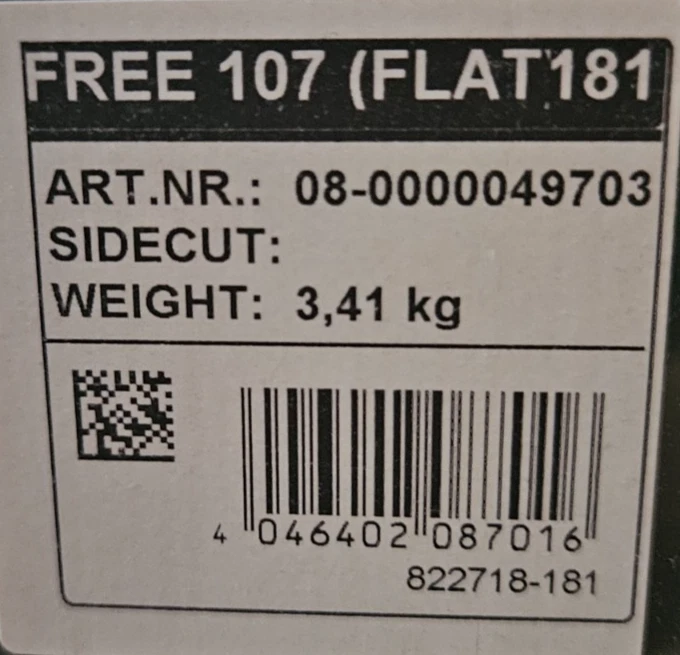 DYNAFIT FREE 107 TOURING - 181 cm - 2023 -ENVÍO GRATUITO [CG146] Foto 4 de 4