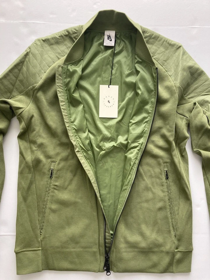 Nike NikeLab X Federer RF Otoño 2017 Tenis Pista Chaqueta M Verde 8668-387 Nueva Foto 3 de 4