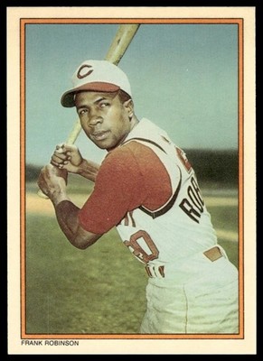 1985 Topps Circle K All Time Home Run Kings Frank Robinson #4 Cincinnati Reds