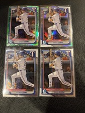 2024 Bowman Draft Chrome Casey Cook Chrome (2) Base, Lunar, Refractor 1st BDC-66