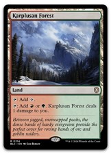 Karplusan Forest #314 (NM) Bloomburrow BLC Magic MTG