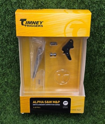 Timney Alpha Competition Series Trigger 3lb Pull Black, ALPHA Smith & Wesson M&P