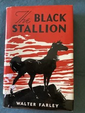 THE BLACK STALLION Walter Farley Vintage Hardcover DJ 13th printing THE BLACK STALLION Walter Farley Vintage Hardcover DJ 13th printing
