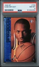 1996-97 SP - Premier Prospects Kobe Bryant #134 (RC) Psa 8