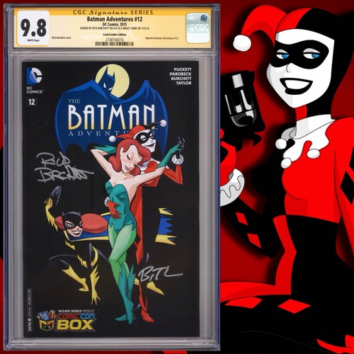 CGC 9.8 SS Batman Adventures #12 variant signed by Bruce Timm & Rick Burchett