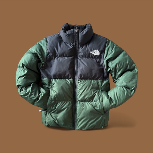 The North Face Winter Jacket Women's S Green Black Used/Like New