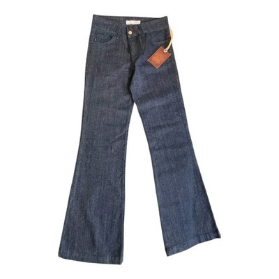 Flying Monkey NWT Dark Wash Cotton Denim Flare Jeans Size 7