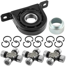 Drive Shaft Center Support Bearing And U Joints For 05-16 Nissan Frontier B23 TX