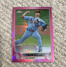 Jack Flaherty Topps 2022 Chrome Pink Refractor #195 St. Louis Cardinals MLB