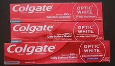 Colgate Optic White Teeth Whitening Toothpaste Fresh Mint/Clean Mint BakingSoda