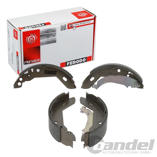 Ferodo Bremsbackensatz 180Mm Passend FüR Peugeot 205 309 Renault 11 18 19 21 5-image