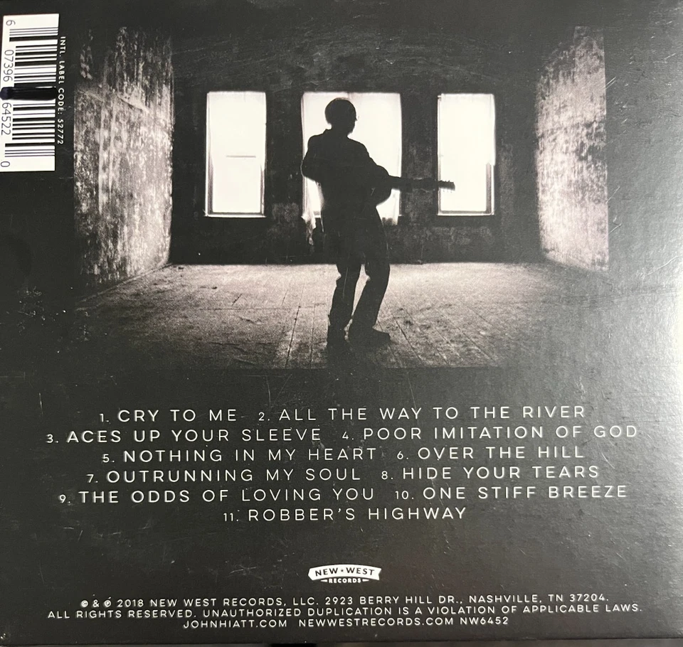 JOHN HIATT -  Eclipse Sessions CD Digipak 2018 New West  - Image 2 of 2